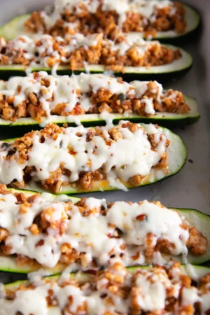 Zucchini Boats from The Forked Spoon