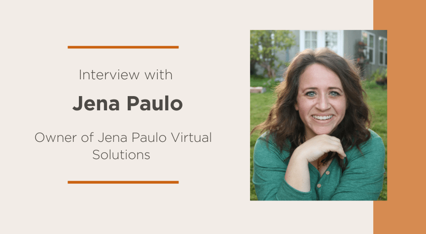Interview with Jena Paulo, Owner of Virtual Solutions